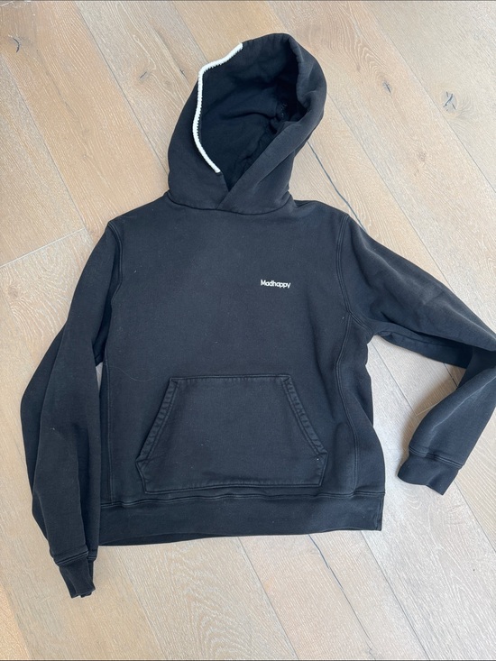 Madhappy Tops - Madhappy unisex  Black  Hoodie with Subtle Logo